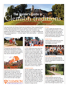 Insider’s Guide to Clemson Traditions