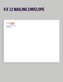 Clemson Forever 9×12 Mailing Envelope