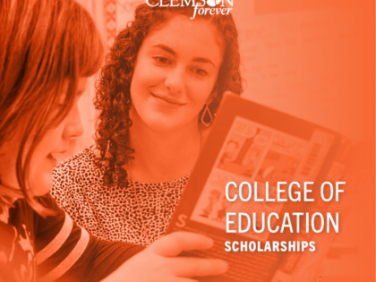 College of Education Scholarship Materials